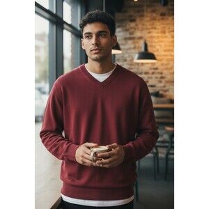 Mens Academia Hager, Size Large,Knit,Roomy